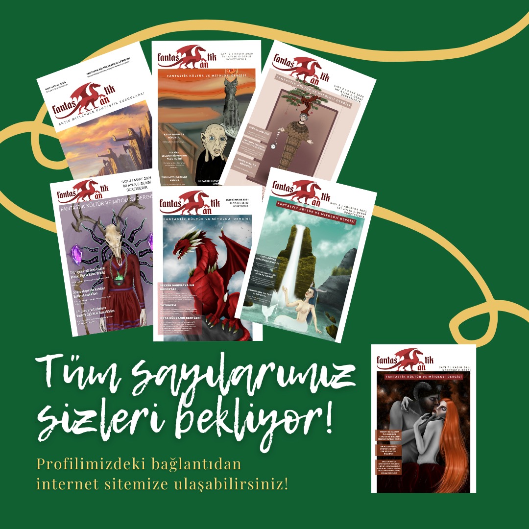 👹

• Şimdiye kadar yayınlanan tüm sayılarımıza internet sitemizden erişebilir, çevrimiçi okuyabilir veya indirerek arşivleyebilirsiniz!

• Dergimizi geliştirecek değerlendirmelerinizi bizimle paylaşmayı unutmayın!

🌐 fantasantik.wixsite.com/anasayfa