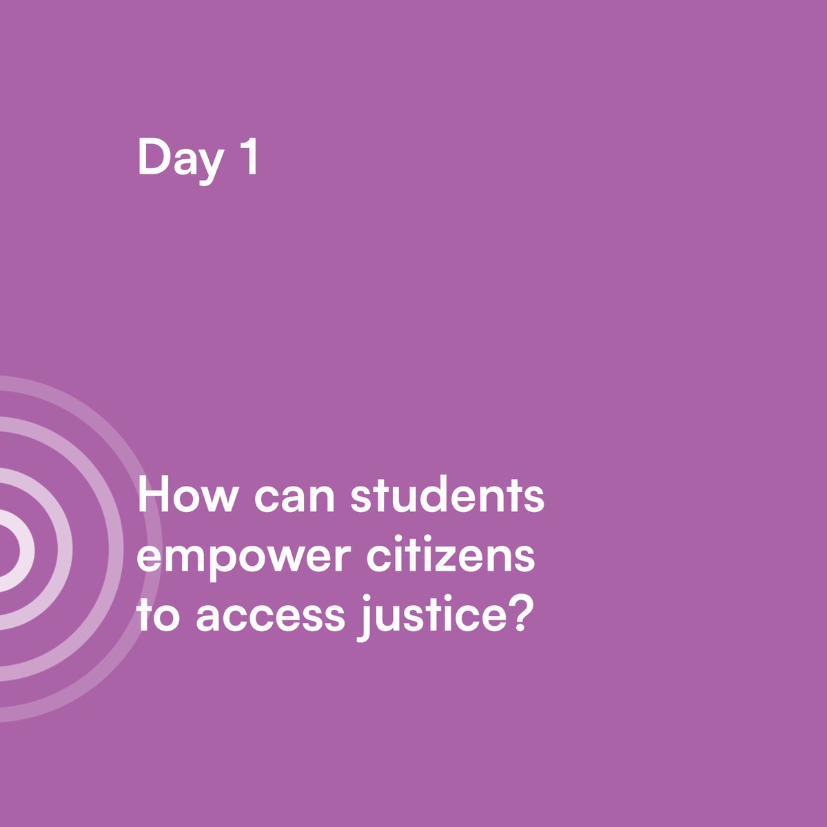 We've all been there. Wanting to solve a problem for society, wanting to make a difference, but never knowing how or where to start.

Hear the stories of a few #YoungJusticemakers on Dec 13, Day 1 of IMW 2021, &amp; discover how they did it. Register now! forms.gle/Cj6ijKDhh5nvAT…