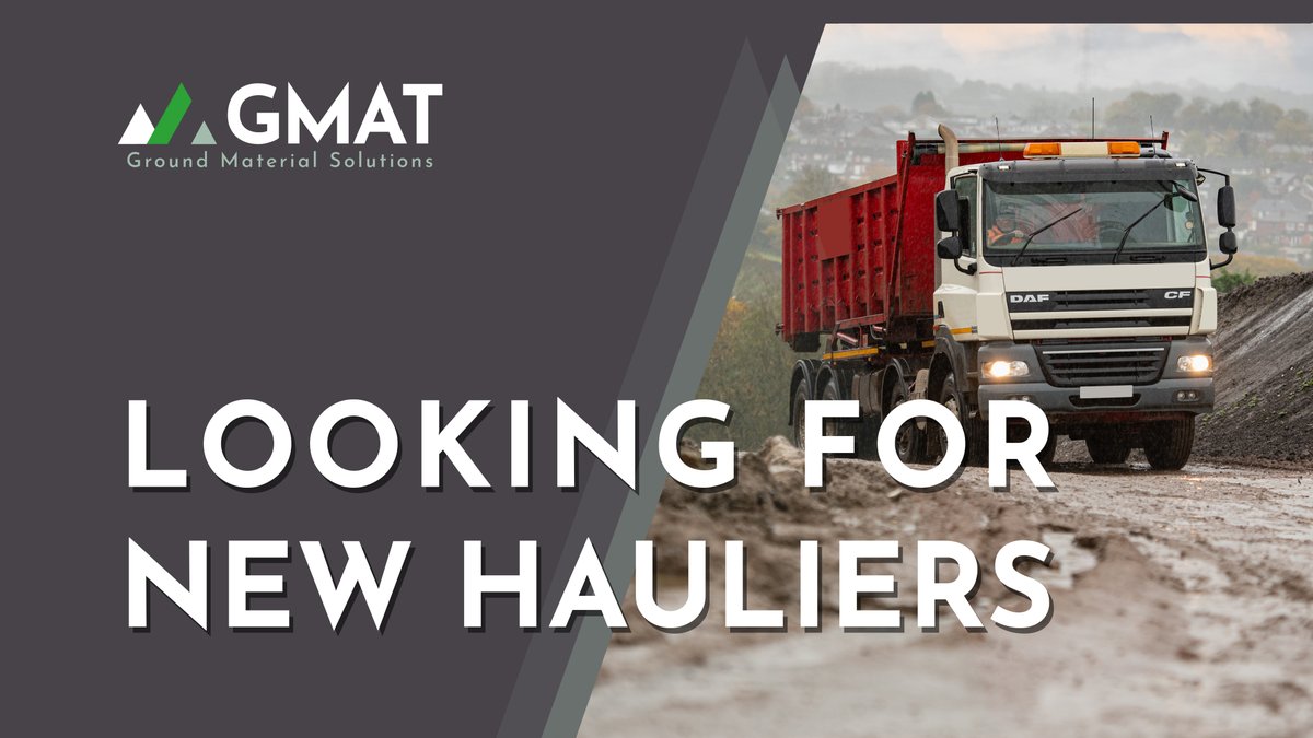 GMAT is looking to expand its network of hauliers and welcome any haulage or independent grab companies to get in touch by emailing info@gmat.co.uk 🚛

#haulage #hauliers #grabhire #transportation #constructionuk