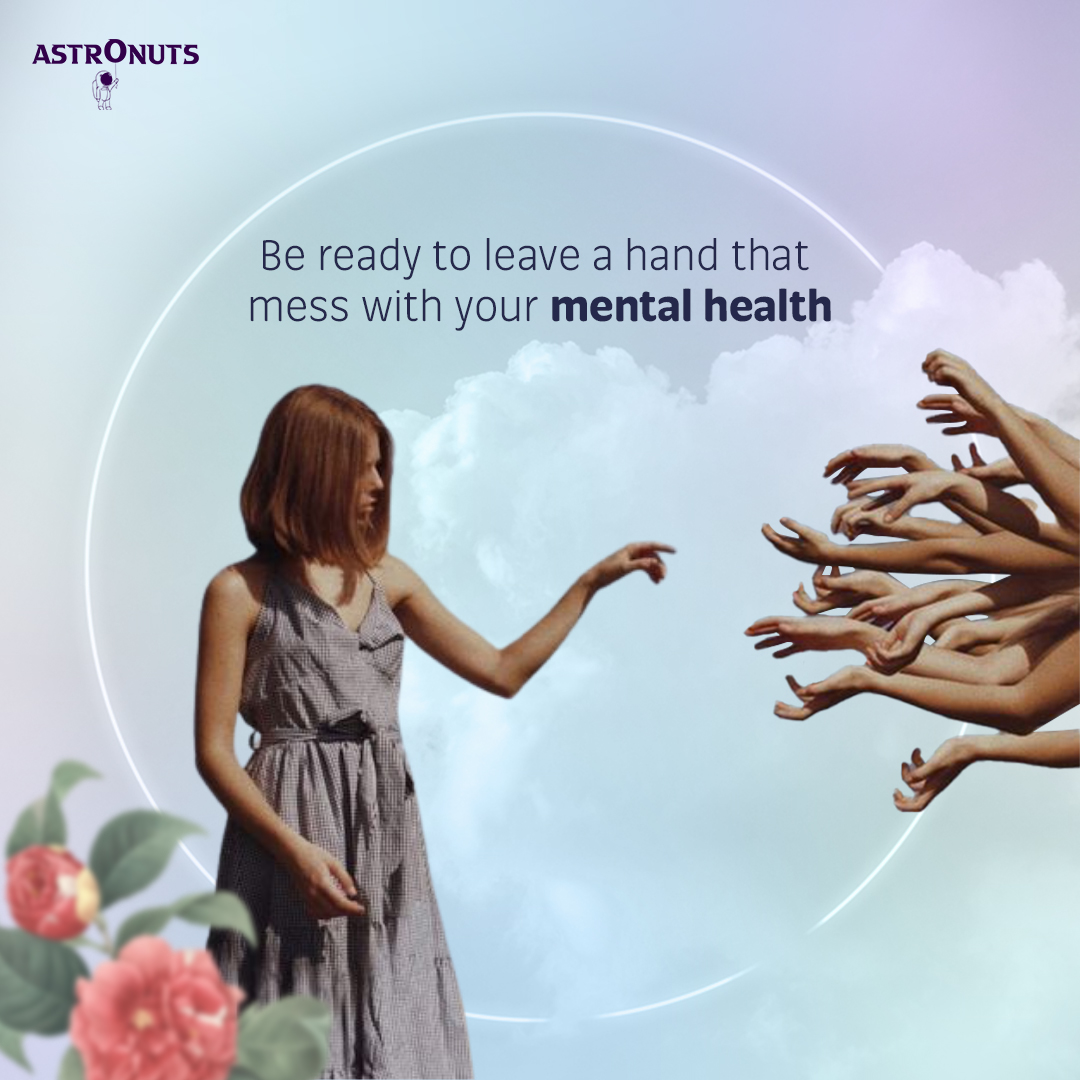 Astronuts_in's tweet photo. People around you should be the ones who bring you peace, and if they do not bring you peace then don't be afraid to leave their hand. 
Because they were not your friends or well-wishers, to begin with!

#Peace #mentalhealth #Society #thought #mentalhealth #Astronuts https://t.co/txspn93G2b