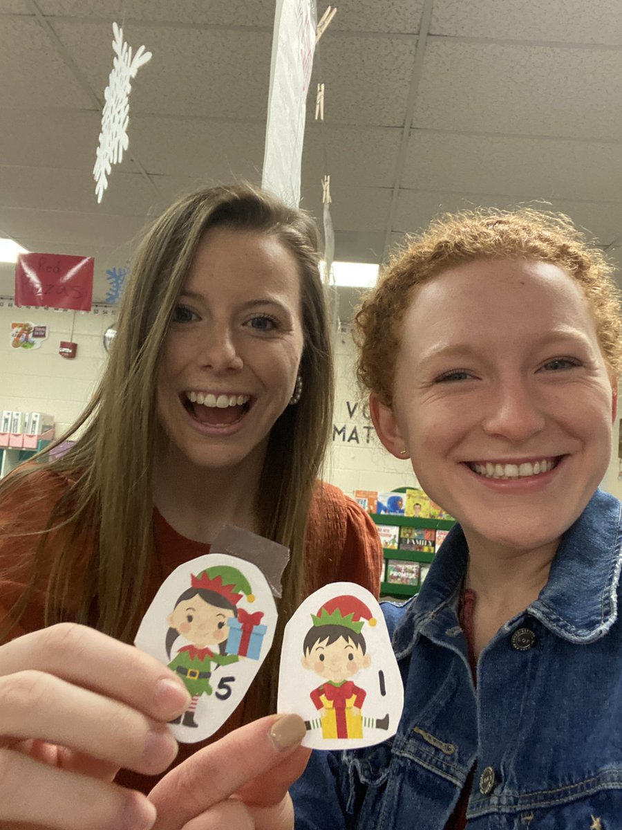Elf hunting this morning with @Ms_Demby. Better luck next time, pesky elves!  #HECelvesontheloose @MCHarrisAP  <a href="/jcarothe1/">Julie Carothers</a> <a href="/MrPollock_HEC/">Jason Pollock</a>