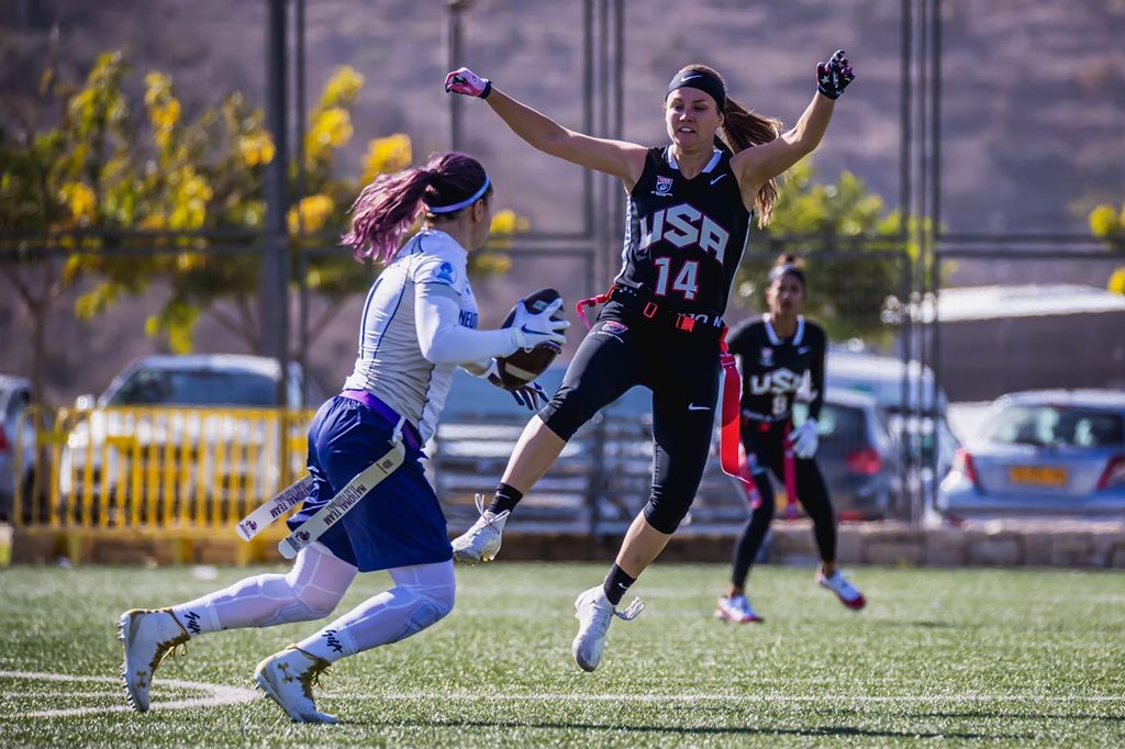 USNFT's tweet photo. Women’s team with a big win over Team Neutral in Game 1. 46-12  🇺🇸 #USALLIN https://t.co/l5YSAYu8Qk