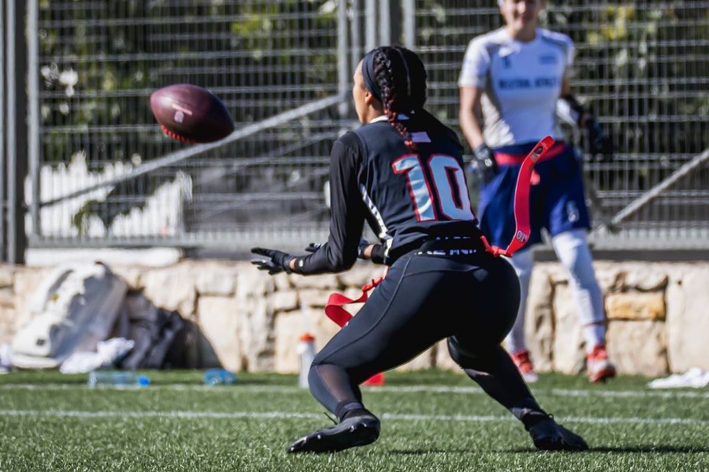 USNFT's tweet photo. Women’s team with a big win over Team Neutral in Game 1. 46-12  🇺🇸 #USALLIN https://t.co/l5YSAYu8Qk