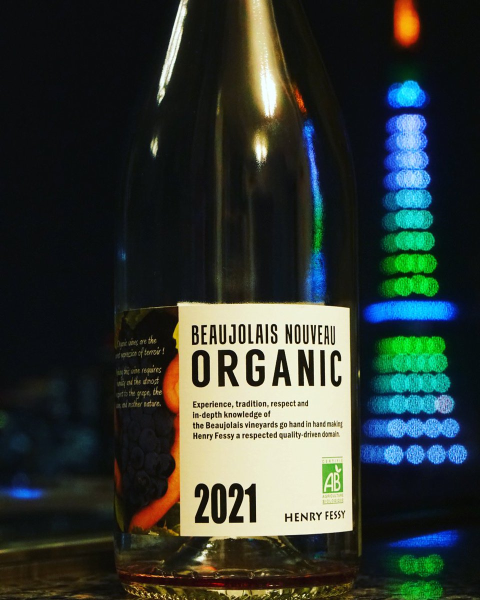 tateomif's tweet photo. 今夜は、アンリ・フェッシのボジョレー・ヌーボー・オーガニックを開けました。
I drank the 2021 Beaujolais Nouveau Organic of Henry Fessy this evening.
#beaujolaisnouveau #ボジョレーヌーボー #Wine #ワイン #redwine #赤ワイン #henryfessy #アンリフェッシ https://t.co/7s1pfhf4eA