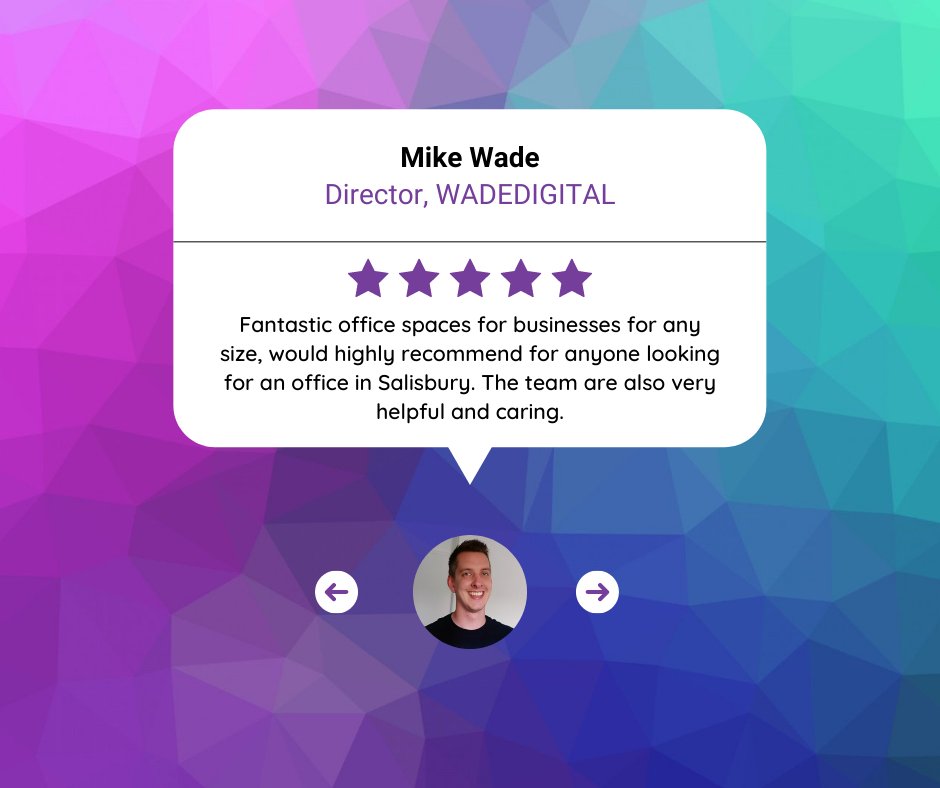 Customer Spotlight ⭐️⭐️⭐️⭐️⭐️

Stop it Wadedigital, you’re making us blush. 

Have you given up on working from home? Get in touch today, we’re more than happy to accommodate your needs 👉 zcu.io/YbYN 

#salisburyoffice #wiltshirebusiness #salisburytech