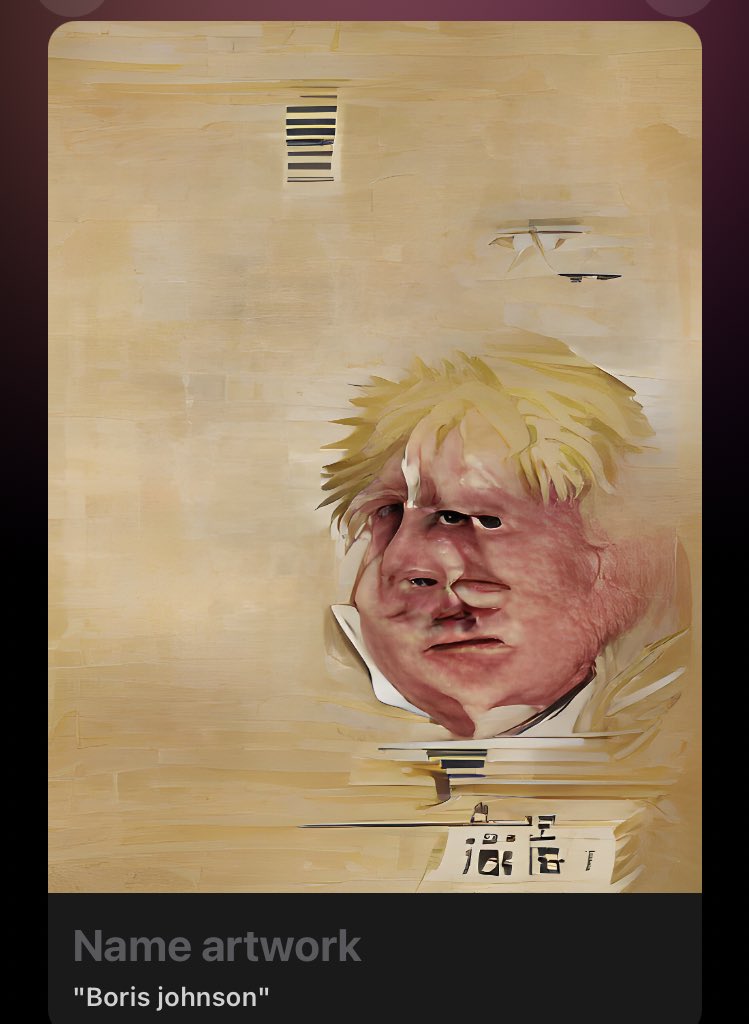 HollHox's tweet photo. So I uhโฆ I put our Prime Minister in that appโฆ uhโฆ
Not even sure the first one did anything to be honest.
#MuchRegret #BorisJohnson #Wombo https://t.co/MgJ0KovsAK
