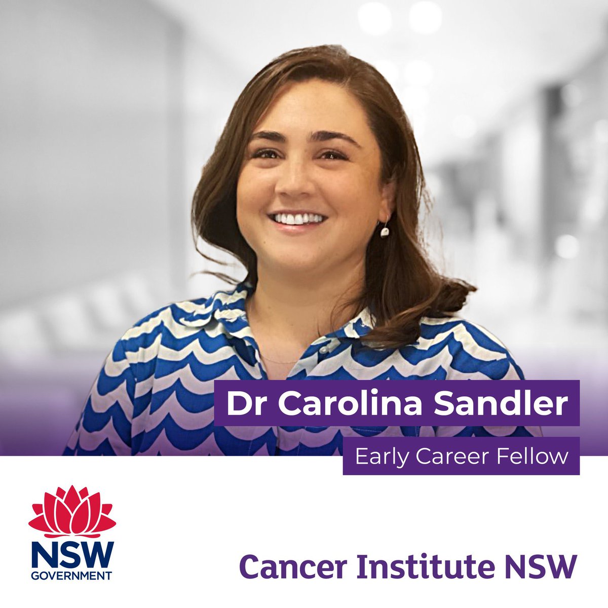 Congratulations to <a href="/ihop_research/">ihop Research Group</a> Fellow <a href="/SandlerCarolina/">carolina sandler</a> who was recently awarded a <a href="/cancerNSW/">Cancer Institute NSW</a> Early Career Fellowship! 🎉
Carolina’s work will aim to improve outcomes in post-cancer #fatigue by facilitating access to evidence-based care. Read more ⤵️
tinyurl.com/2p8bhyes