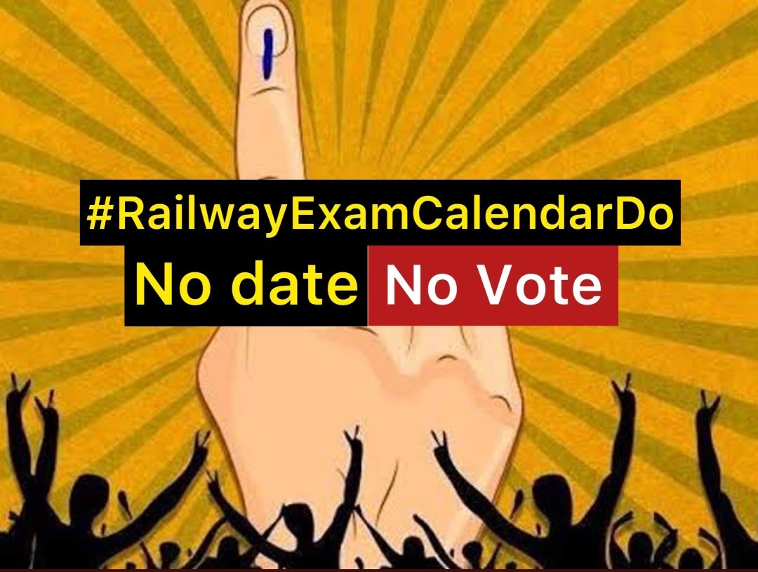 RahulkumarIm's tweet photo. #RailwayExamCalendarDo https://t.co/ozD5egANUB