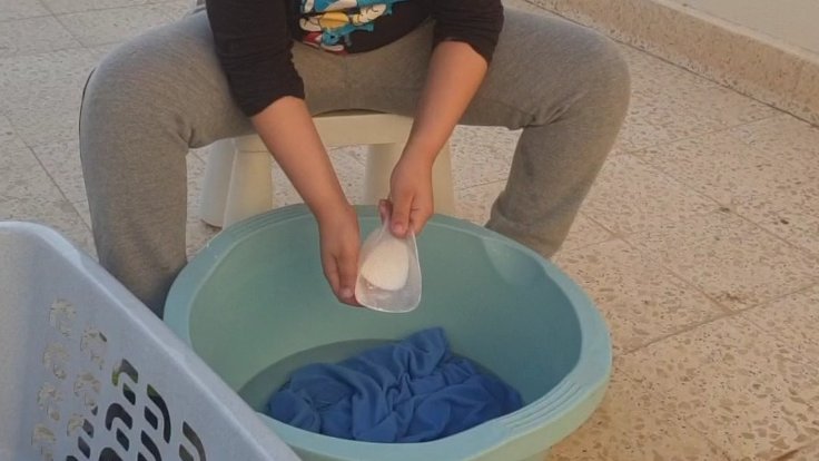 BISRActivities's tweet photo. #BISRYear3 completing his #JuniorDukeAward domestic  challenge. Emran was able to wash, and dry his shirt independently  #BronzeJuniorDuke #BISREnrichment https://t.co/K3ka7r55Ap