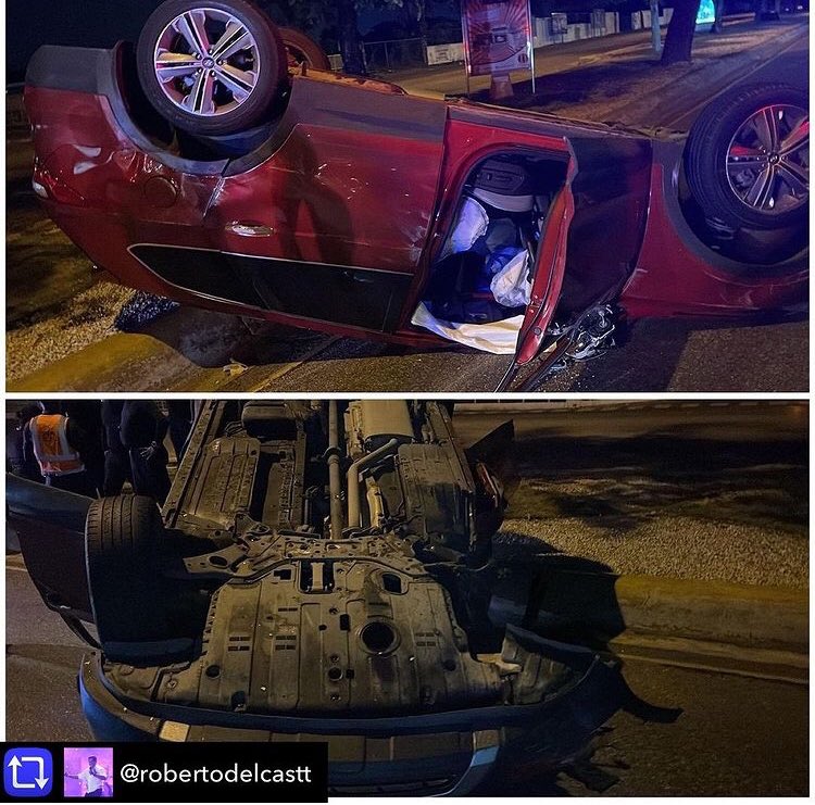 Juls555's tweet photo. #RobertoDelCastillo sufrió un accidente en la Avenida Luperón, gracias a Dios está bien. https://t.co/WE7nLuRKqf