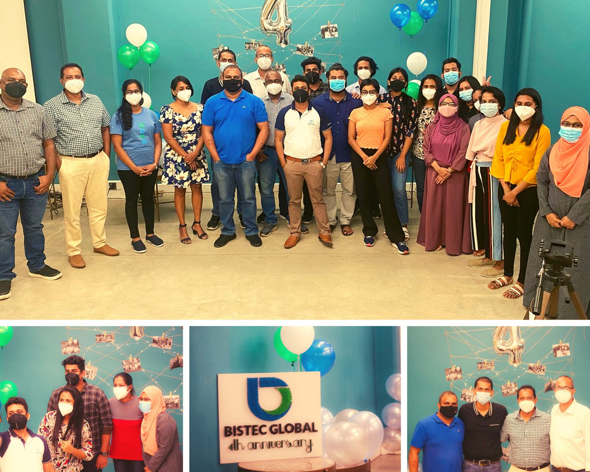 BistecGlobal's tweet photo. Celebrating 4 years🎉&amp; we understood the assignment!🔥

A big round of applause for all the amazing hearts 💗 like you who made this company incredible. 

Let’s look forward to the best in the coming years. 🙌🏼

#4thanniversary #4years #anniversarycelebration #bistecglobal #growth https://t.co/HYIIoTGrTH