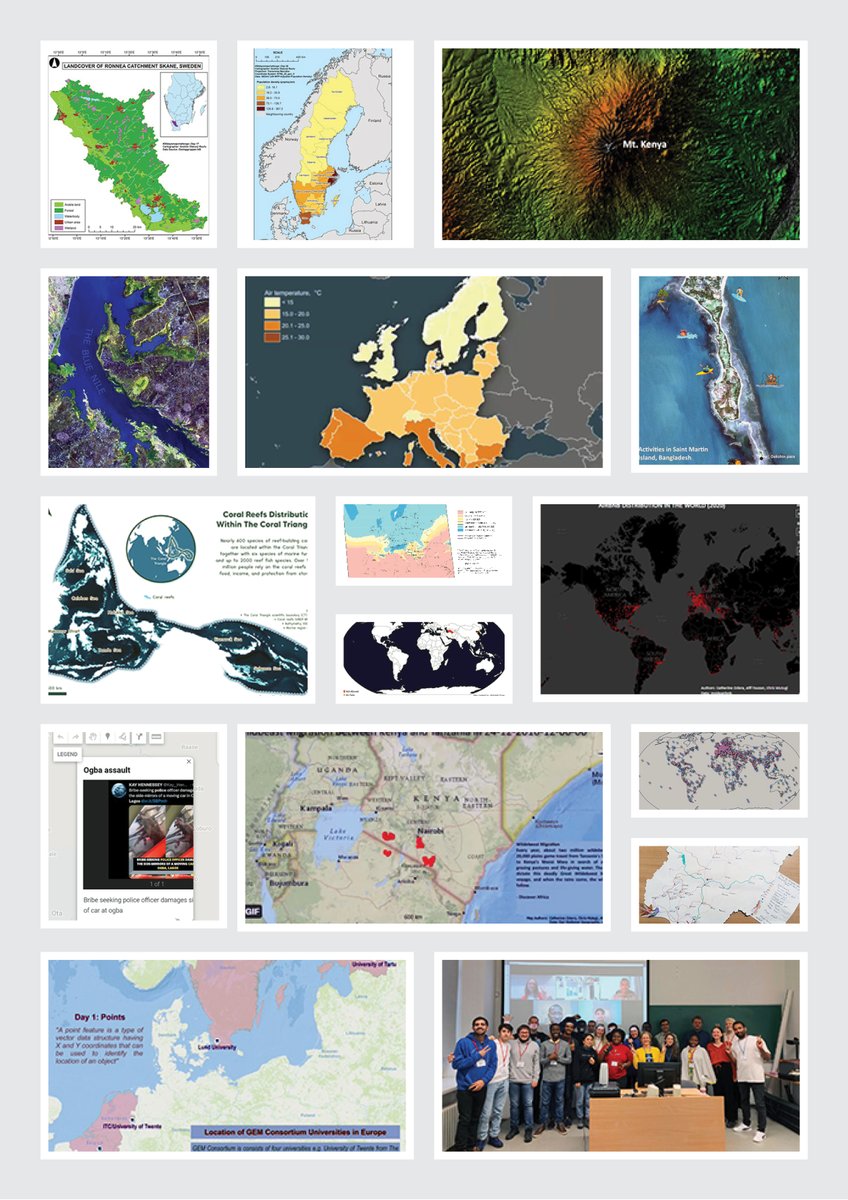 The #30DayMapChallenge ended last week. A month where our current GEM students participated in the challenge and produced some wonderful maps. Well done everyone!