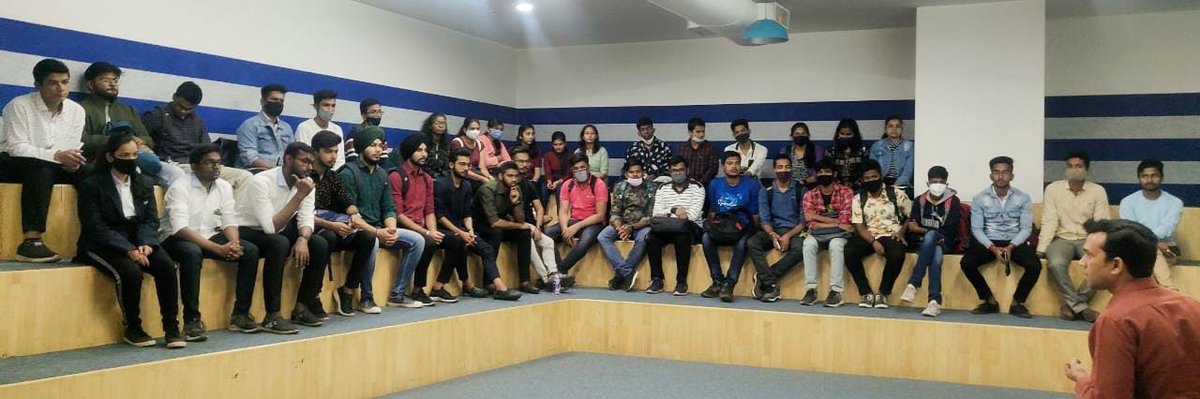 36incCg's tweet photo. 'If you cannot do great things, then do small things in a great way'
Students from @RungtaCollege, Raipur gained insights on entrepreneurship and its ecosystem on their visit to 36Inc.

#Entrepreneurship #StartupBusiness #IdeasToInnovation #Startup #IncubationCohort #Incubation https://t.co/cvJKUvW7qm