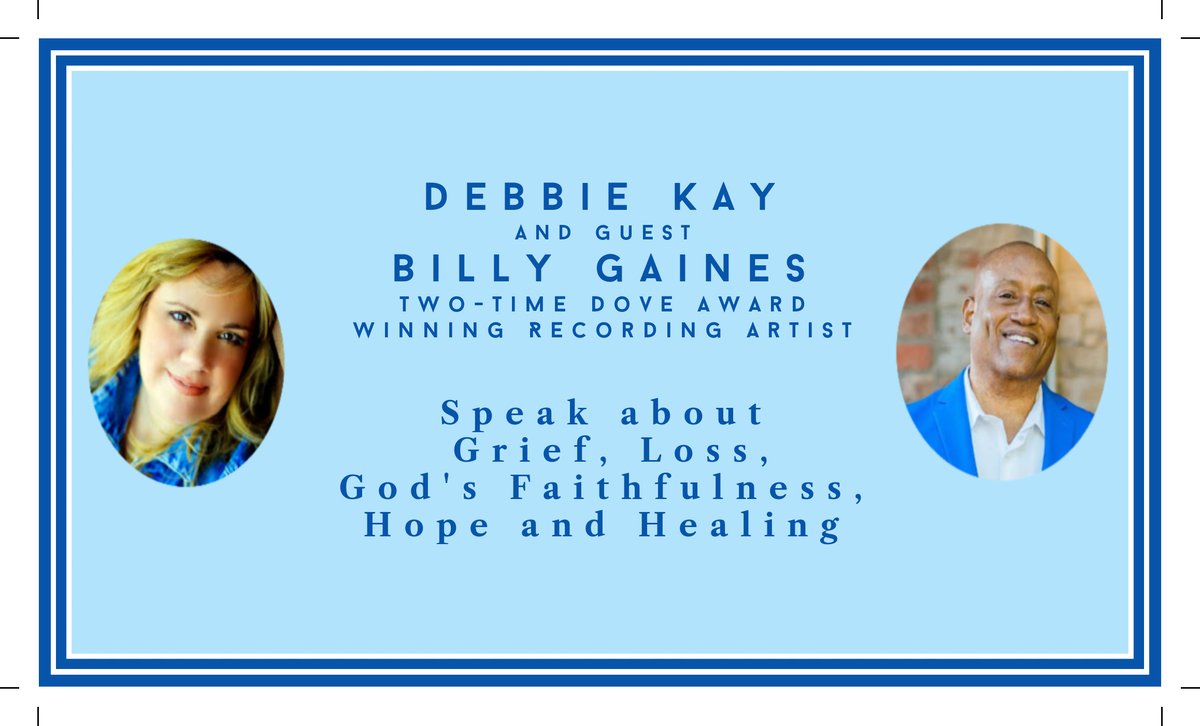 hope4broken's tweet photo. Two-time Dove Award winner Billy Gaines spoke with me last week about being a widower/ grief/ loss/ hope/  healing. Billy is also a minister &amp; he just wrapped a film/ recording project with Kay Lee Gifford that will be released in theaters next year. https://t.co/QCvVvQuahf https://t.co/QTkwRI3oap