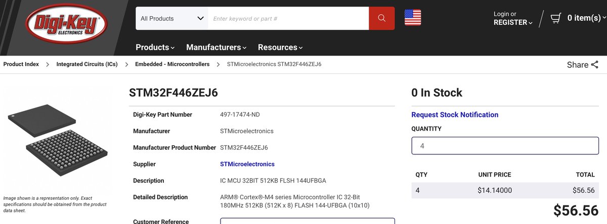 LittleManDumps's tweet image. Tell me @watermelongames won&apos;t be making new #Paprium Megadrive carts without directly telling me &quot;Watermelon games won&apos;t be making new Paprium Megadrive cartridges&quot;?! Does &quot;Lead time not available&quot; do it, how about &quot;0 In Stock&quot;? &quot;Long lead time reported&quot; perhaps? #STM32F4 #DRM