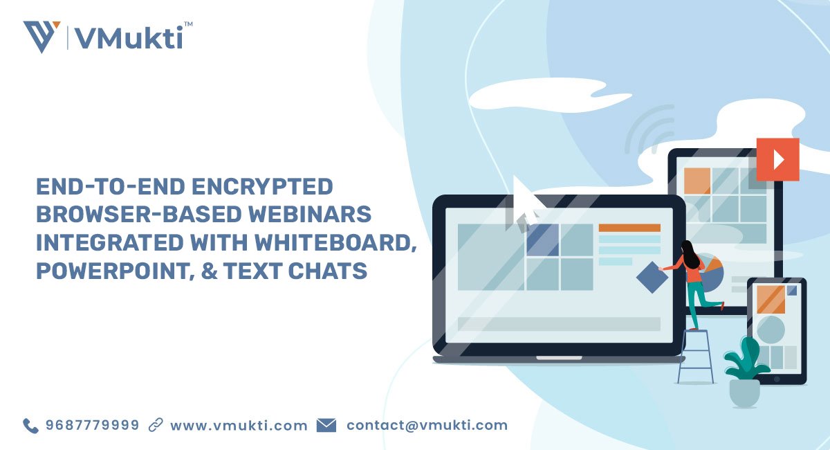 VMukti's tweet photo. Hosting virtual events with endless participants has never been this easy. VMukti Webinar services allow you to collaborate with anyone, anytime, anywhere through smart devices.

Learn more https://t.co/vNtF0EGvq9

#webinarservices #vmukti #webinarsolution #virtualsession https://t.co/4QmEiiq7gu