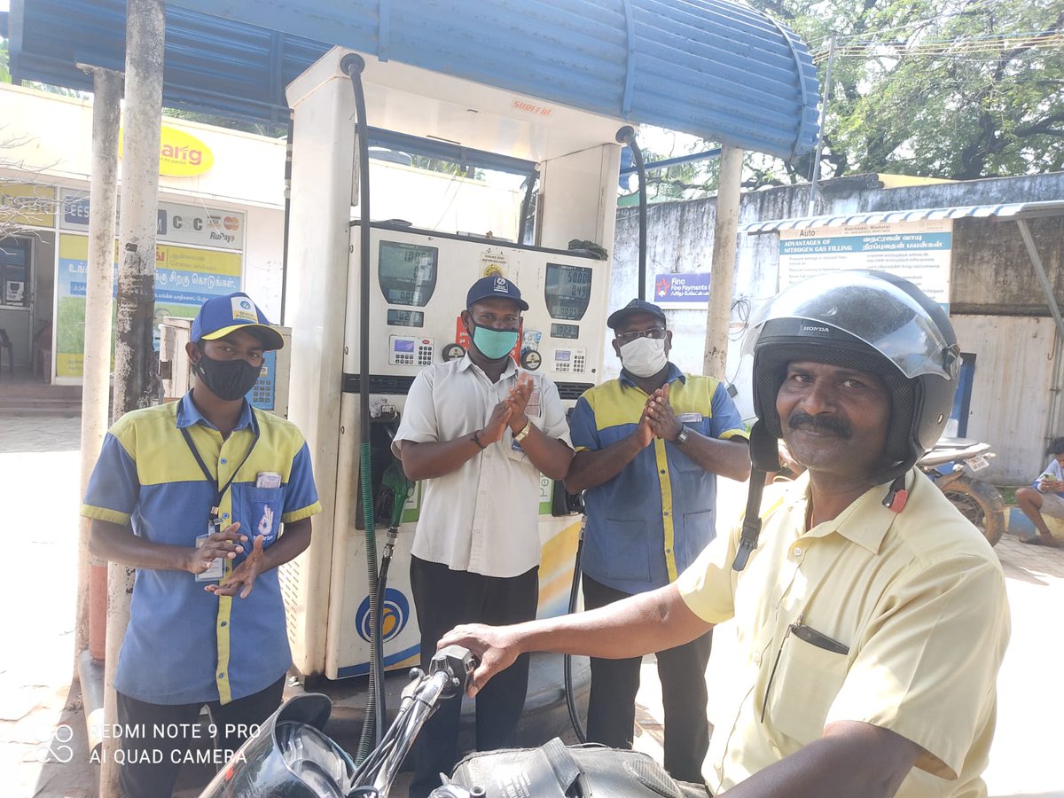 BpcRetailTvl's tweet photo. Congratulations to all the lucky customers who won Rs 200/- free fuel during #Happy Hours Campaign in the districts of Tirunelveli Retail Territory @BPCLimited @BPCLRetail @8singhi https://t.co/783uILZPB7