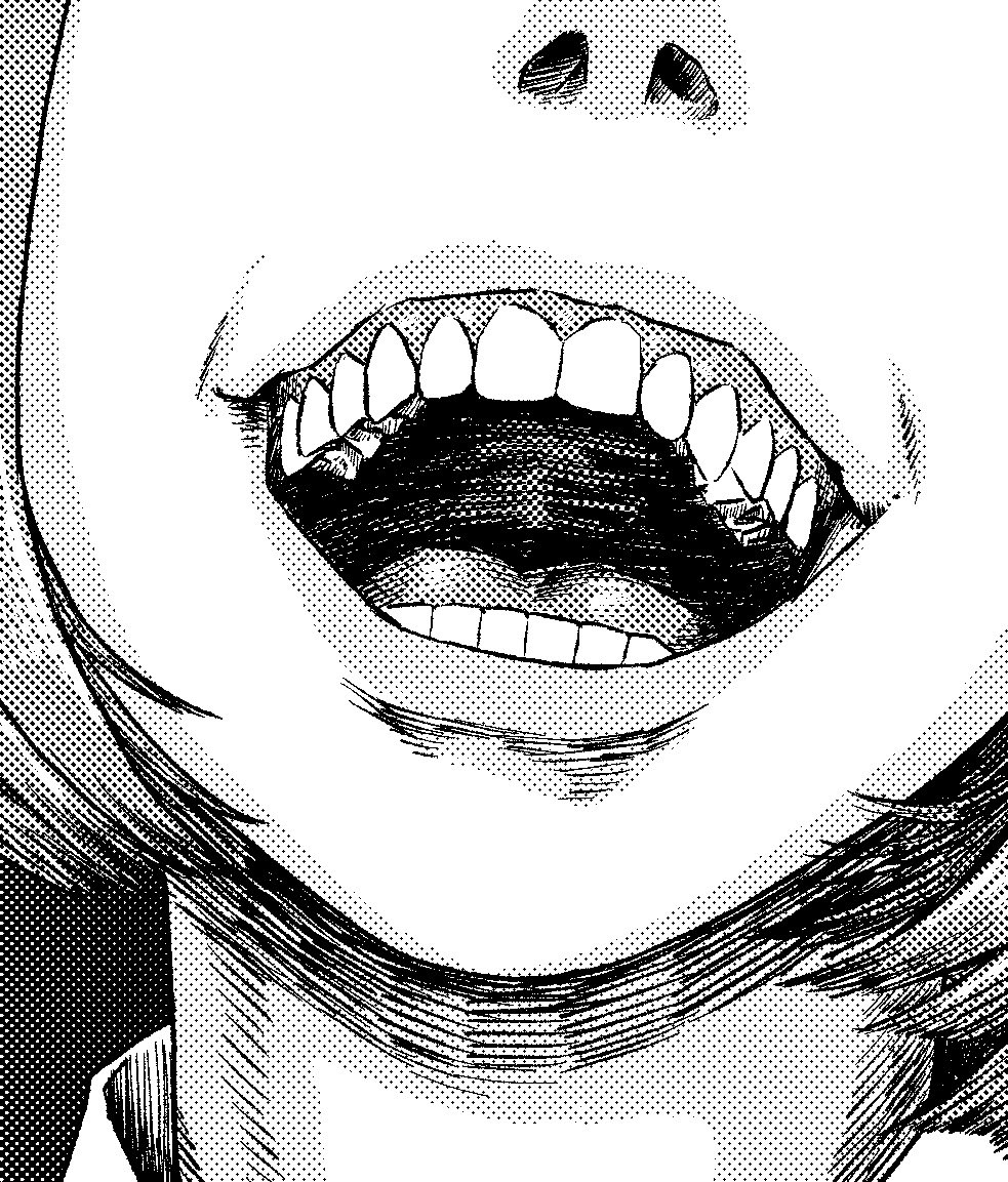ふむ。白黒だとこのぐらいが今の画力の限界みたい。やっぱりカラー絵とは方法論がすごく違っててとても難しい。誤魔化しが利かない感じ。もっと上手くなりたい。あとどうでもいいけどがんばって背景とかモブ描いてもフキダシとか描き文字でほとんど見えなくなると思うとゾクゾクする。 