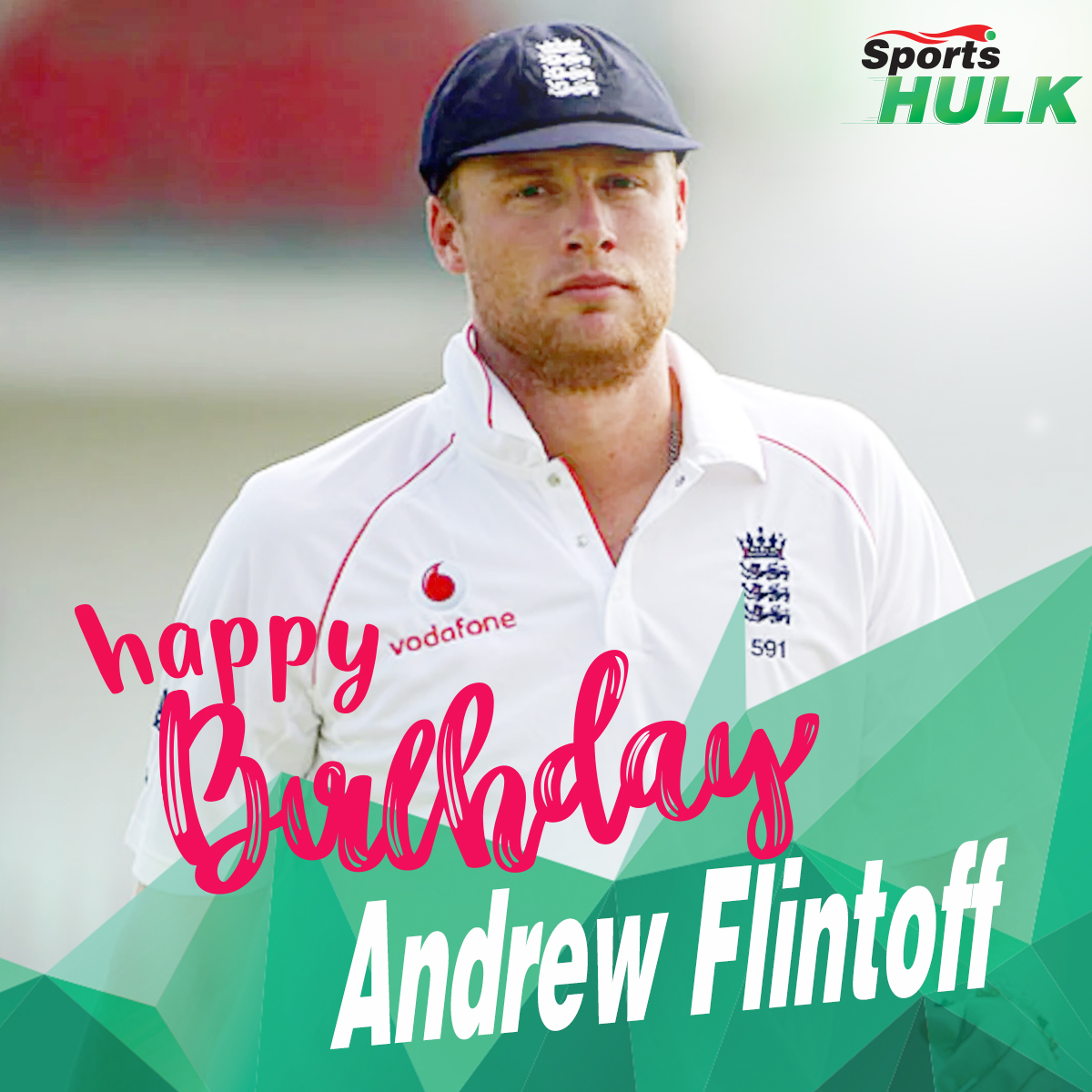  Happy birthday Andrew Flintoff! 