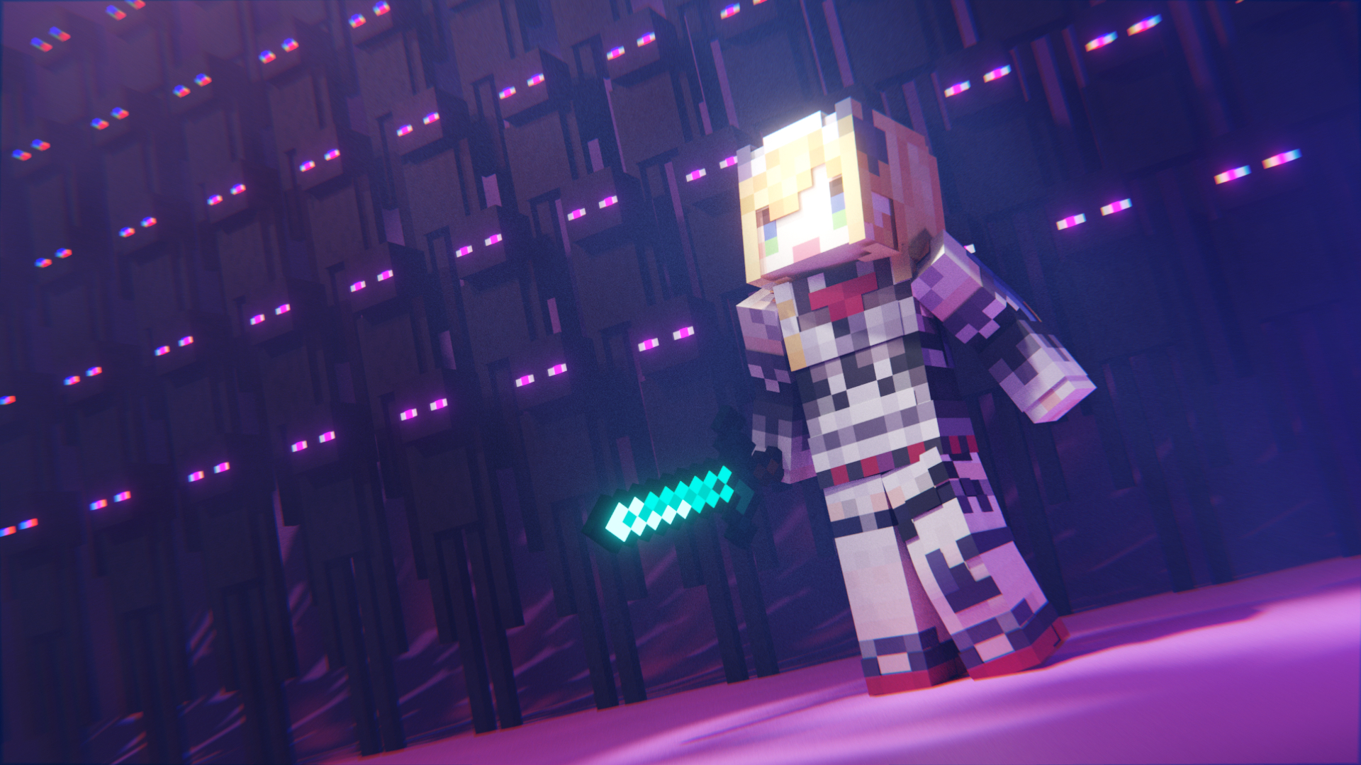 Uzivatel どぅー Do 3dcg Na Twitteru Hololive Minecraft 3d Art 癒月ちょこ レベル最強悪魔 仕事始めにアーカイブ流したらエンダーマン狩ってて 仕事終わりにまだエンダーマン狩ってて この画像作り始めにまだ エンダーマン狩ってて 今投稿するこの時