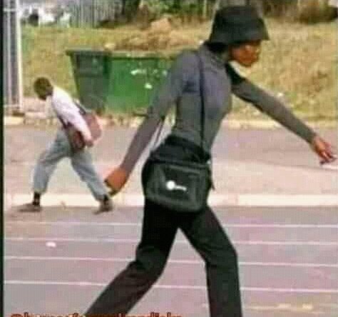 The first girl to buy iPhone with her own money just arrived in the hood😂😂