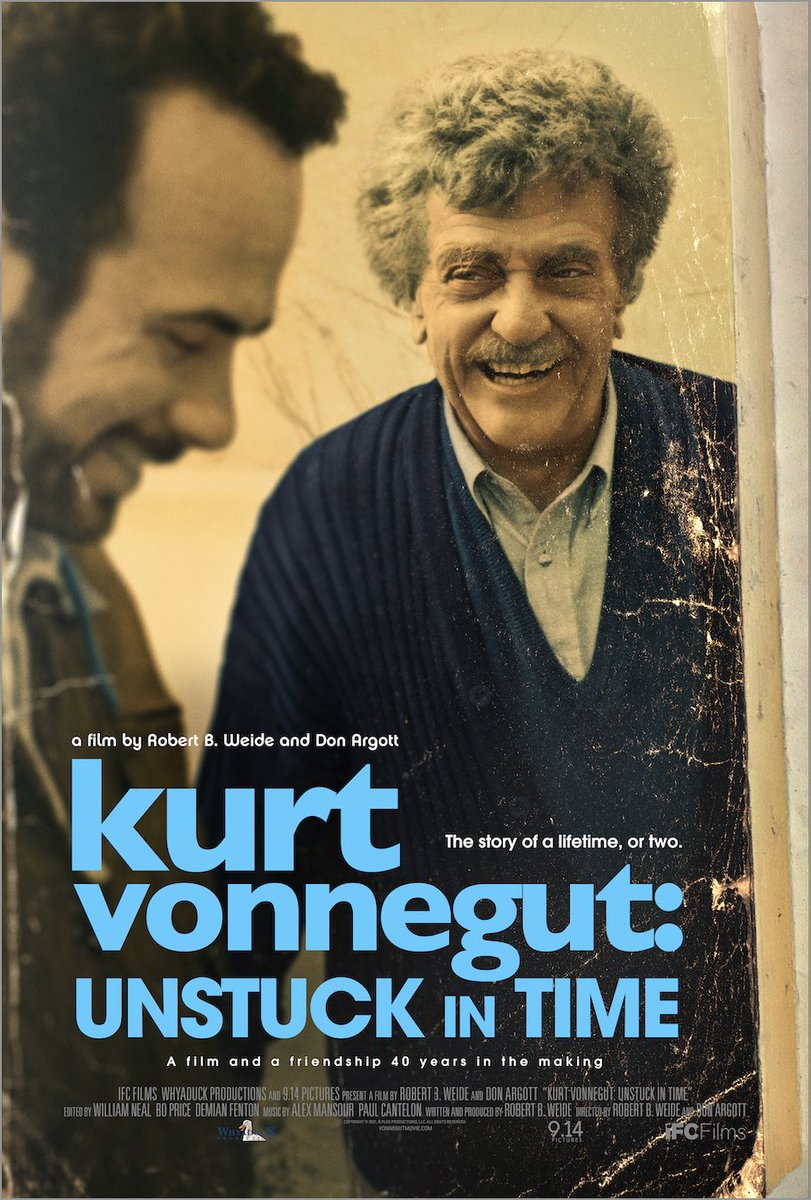 VonnegutDoc's tweet image. HEY, CANADA! #KurtVonnegut #UnstuckInTime is available on iTunes up there!