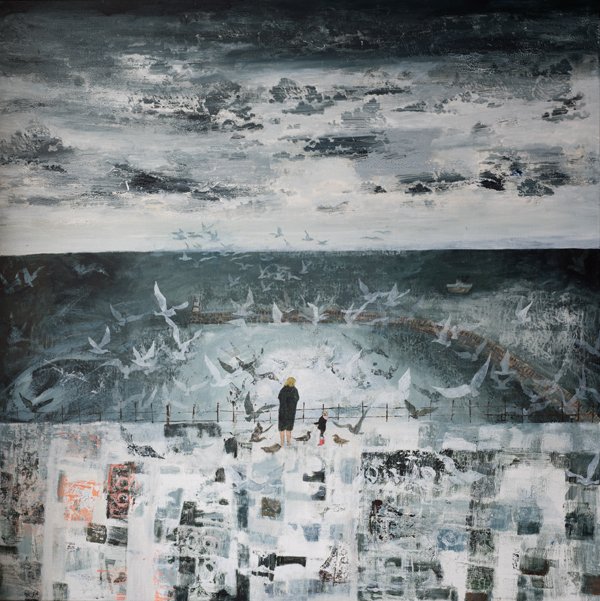 RT @womensart1: 'A breath of sea air' by contemporary UK artist Dawn Stacey #WomensArt https://t.co/9YPpUYTbfm