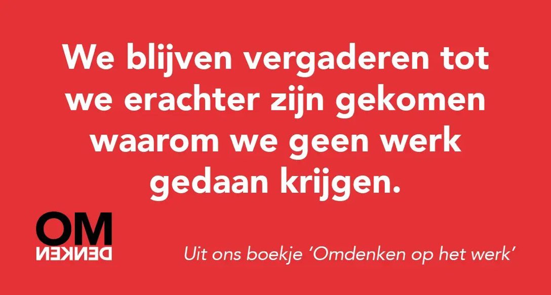 karinmeppel's tweet photo. @Omdenken typeert hier het #onderwijs. Achter vergaderen had ook nog /nutteloze cursussen kunnen staan. https://t.co/6cAbk58FWj
