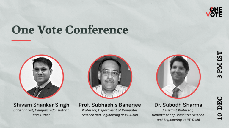 What are the factors that need to be considered when designing e-voting systems? Subodh Sharma discusses at One Vote's pre-conference webinar. 

Register at hasgeek.com/onevote/annual…

<a href="/Article21_Ind/">Article 21 Trust (India)</a> <a href="/pivotpk/">pivotpk</a>
<a href="/sankarshan/">সঙ্কর্ষণ | sankarshan</a> <a href="/kaarana_/">Kaarana</a> <a href="/suban_iitd/">Subhashis Banerjee</a> <a href="/ShivamShankarS/">Shivam Shankar Singh</a>