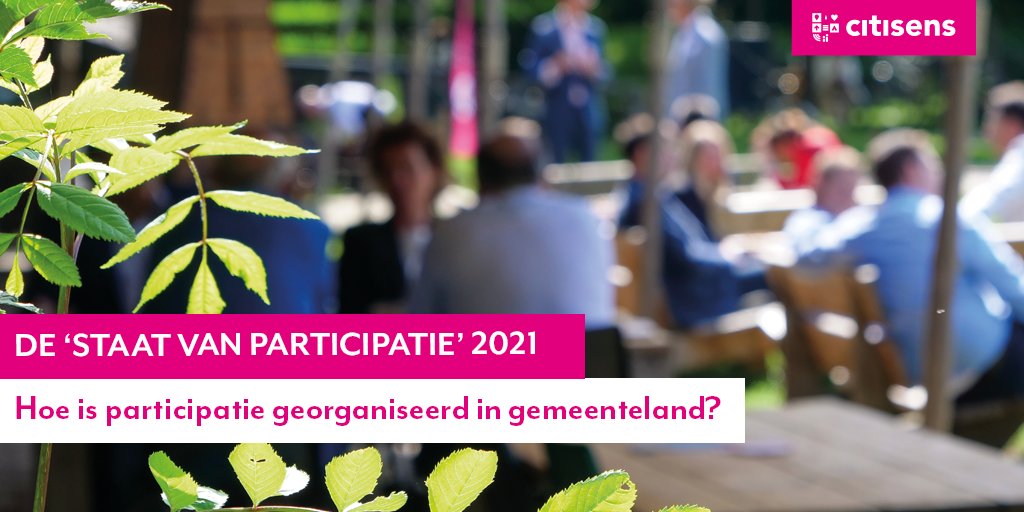 Hoe is #participatie geregeld in gemeenteland? Waar lopen gemeenten tegenaan? Welke kennis en kunde ontbreekt nog? Wij onderzochten het in onze whitepaper ‘De staat van participatie’. Lees meer op citisens.nl/kennis/de-staa… 

#citisens #gemeente #democratie #politiek