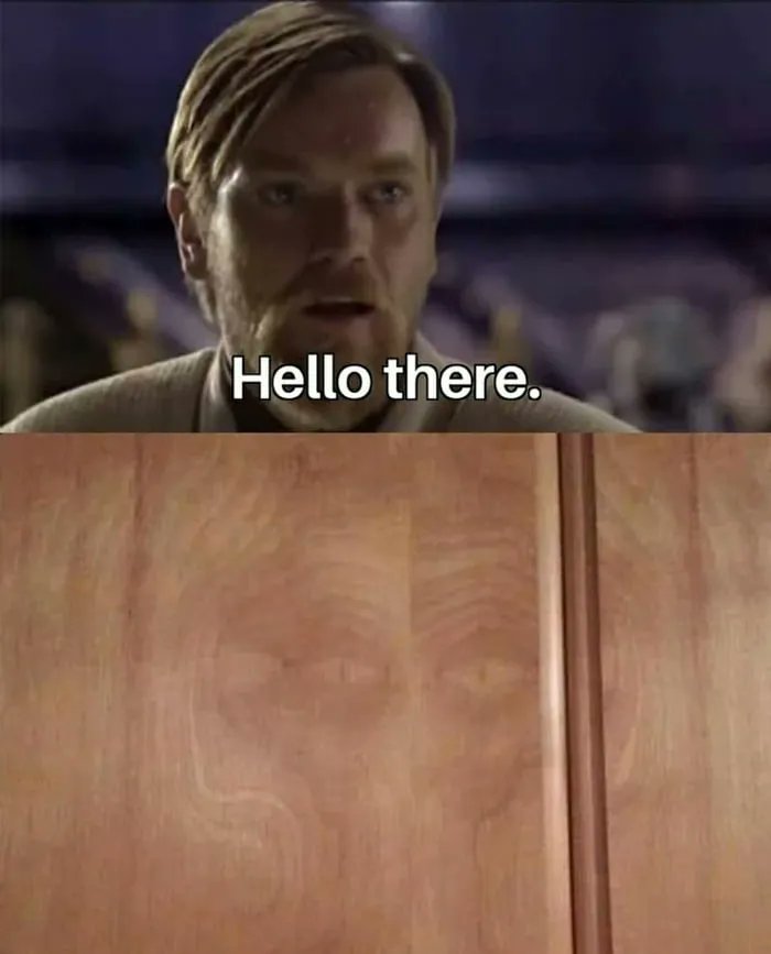 9gag memeland on twitter general kenobi you are a bold one https