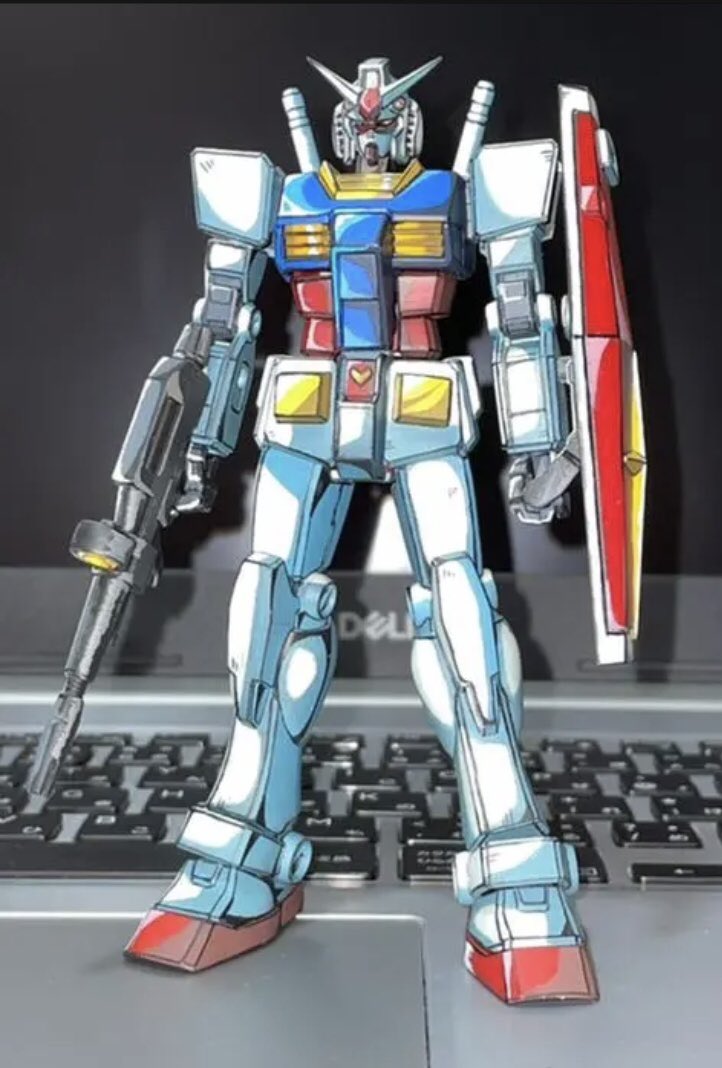 iwamo1's tweet photo. ガンプラのアニメ塗り https://t.co/zM8vaANZOw