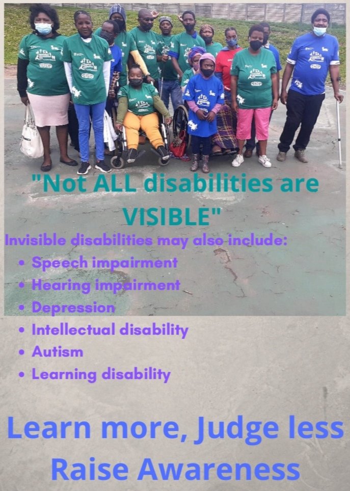 Create_CBR's tweet photo. Not All Disabilities are Visible
Learn More, Judge less, Raise Awareness

#CREATECBR #Disability #DisabilityTwitter #disabilityawareness #disabilities  #disabilityinclusion #disabilitysupport #education #Autism https://t.co/XD95UqtJjC