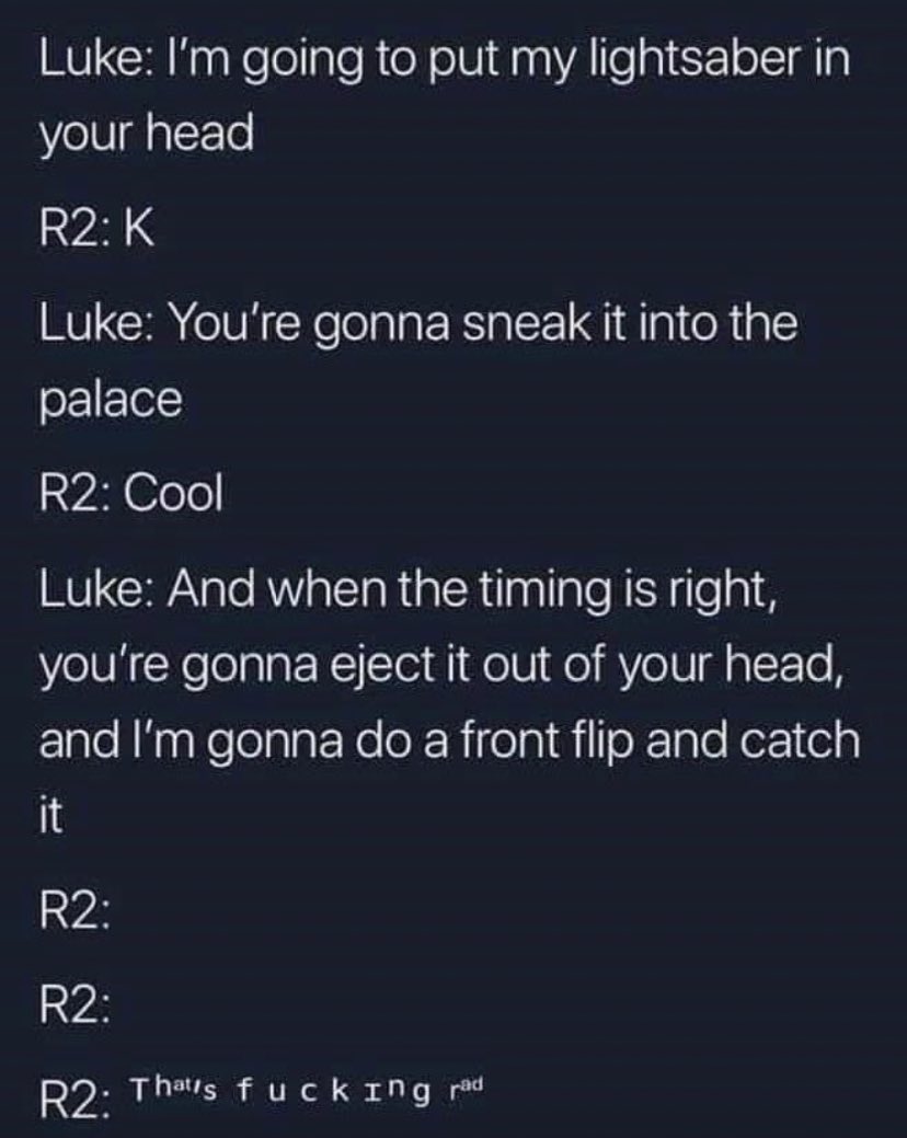 sam_walin's tweet photo. Saw this meme as I was celebrating #studyingstarwars https://t.co/vlmqJ4G0Lj