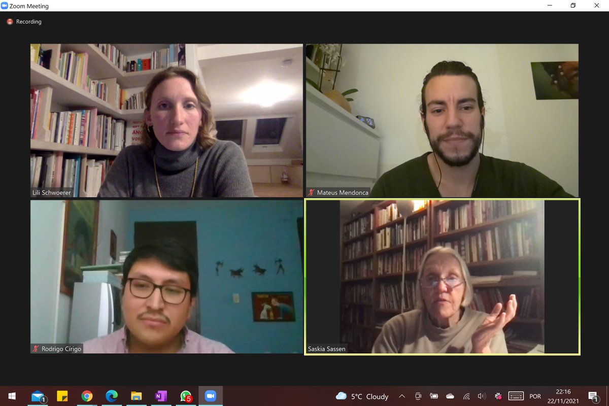 The interviewee for our second edition is the Robert S. Lynd Professor of Sociology at <a href="/Columbia/">Columbia University</a>, <a href="/SaskiaSassen/">Saskia Sassen</a>. We will be publishing this inspiring conversation in our next issue, keep an eye out!