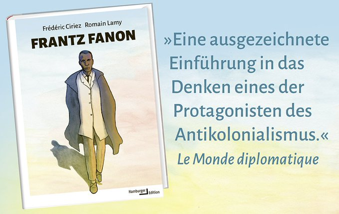#coronaverlosung 436: Heute mit einer Spende der <a href="/hh_edition/">Hamburger Edition</a>. Vielen Dank! Teilnahme per RETWEET, Verlosung am Abend. Viel Glück. Leseprobe und weitere Infos finden sich hier: hamburger-edition.de/frantz-fanon/