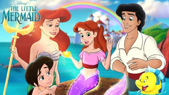 princeeric323's tweet photo. 💜 // A honorific for my unnamed youngest daughter as a mermaid... 💚💝💞

#disneyrp #eric #ariel #melody #unnamedseconddaughter #flounder #MermaidMonday https://t.co/6S7rFOICLU