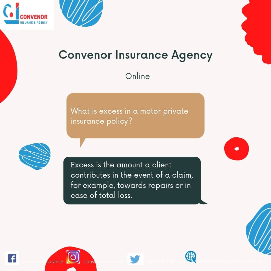 AgencyConvenor's tweet photo. What is excess and how can it be claimed back in motor private insurance policy?
:
:
#MotorInsurance #Excess #ExcessProtector  #AboveAll_InValueAndSevice #ConvenorInsuranceAgency https://t.co/eRqokZedPM