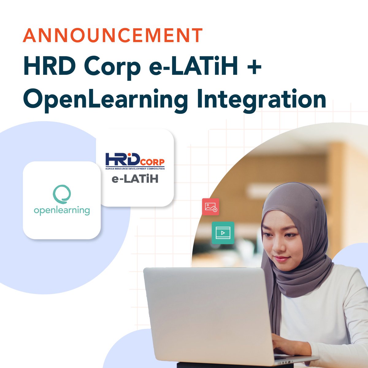 openlrning's tweet image. 🇲🇾 Malaysian Trainers: Unlock the power of online learning with the latest @hrdcorp_ e-LATiH + OpenLearning integration. Now, Malaysian trainers can easily design and build local content and online courses on OpenLearning that can be offered on e-LATiH—without building it twice.