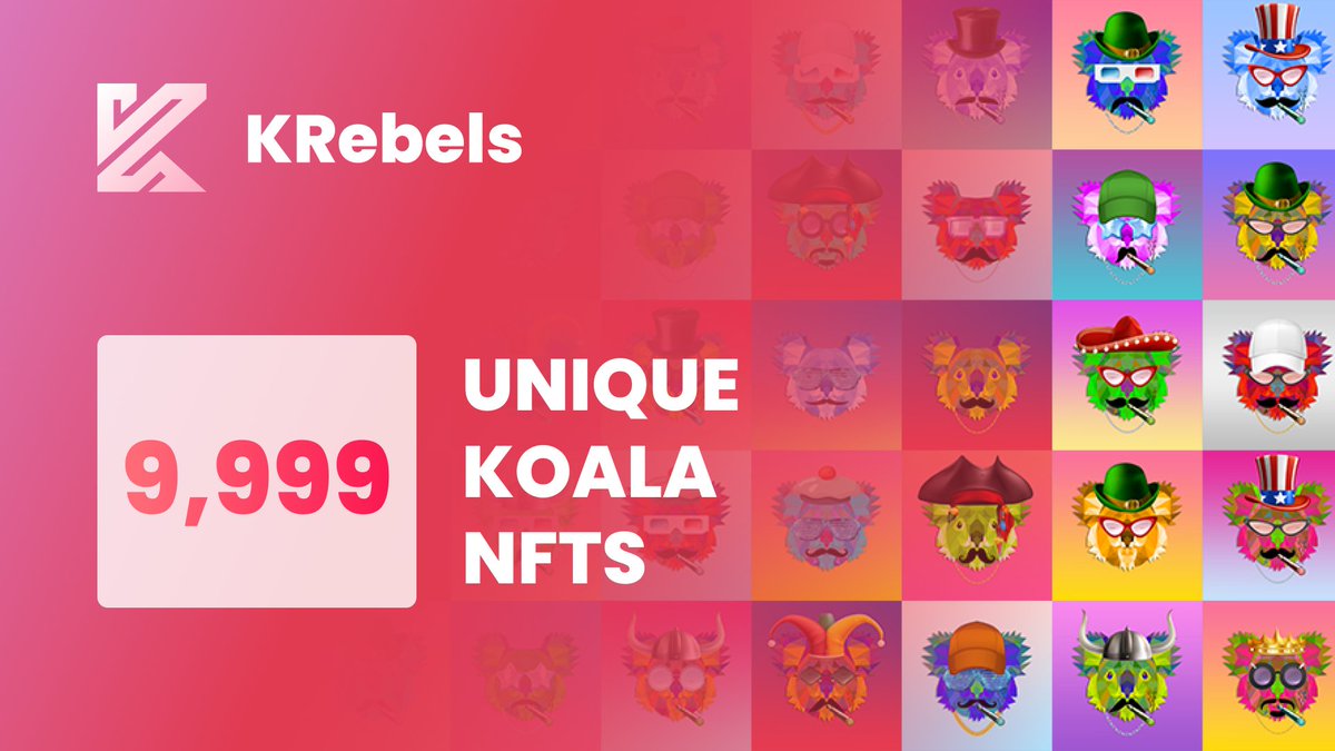 the_KRebels's tweet photo. There are 9,999 unique and collectible #NFTs that you can mint knowing that for once your blockchain purchase will be going towards helping the environment and planet. 👀🌎💕

#blockchain #protecttheearth #koalas https://t.co/DToYYV0Aie