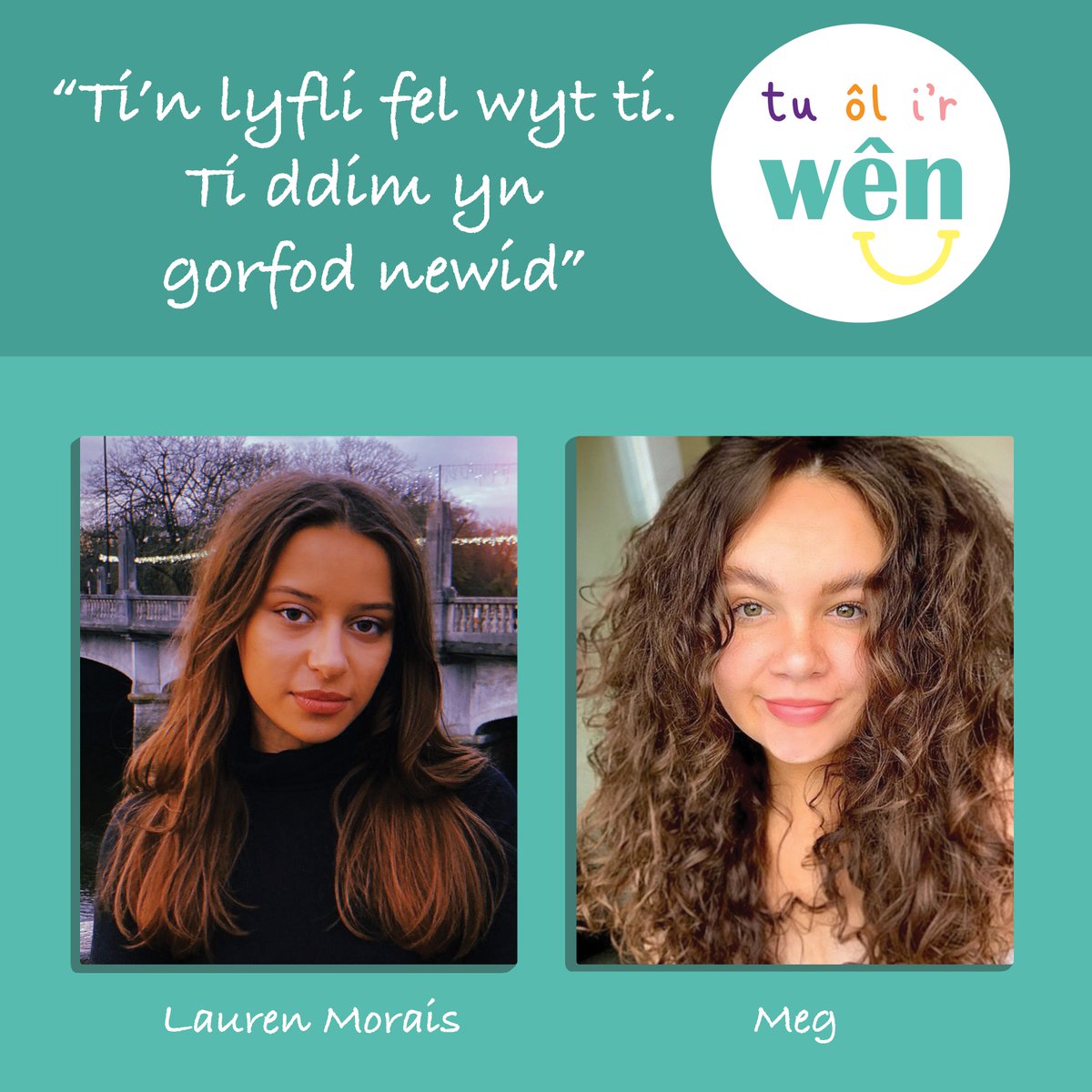 YPod.cymru 🏴 (@ypodcymru) on Twitter photo Pennod newydd - Tu ôl i’r wên🎧
Mae <a href="/Elin_Llwyd/">Elin Llwyd</a> yn sgwrsio gyda Lauren Morais a Meg am fwlio, hunanhyder, hunan-werth, y cyfryngau cymdeithasol, a dysgu sut i garu ein hunain.
Gwrandwch | Rhannwch
ypod.cymru/podlediadau/tu…
#iechydmeddwl #MentalHealth #Cymraeg #Podcast #Welsh Pennod newydd - Tu ôl i’r wên🎧
Mae <a href="/Elin_Llwyd/">Elin Llwyd</a> yn sgwrsio gyda Lauren Morais a Meg am fwlio, hunanhyder, hunan-werth, y cyfryngau cymdeithasol, a dysgu sut i garu ein hunain.
Gwrandwch | Rhannwch
ypod.cymru/podlediadau/tu…
#iechydmeddwl #MentalHealth #Cymraeg #Podcast #Welsh