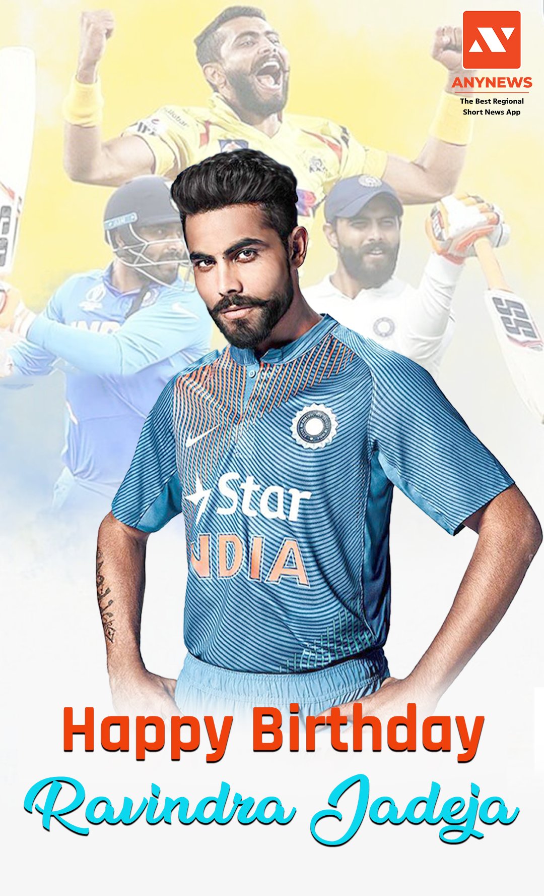 Happy Birthday Ravindra jadeja    