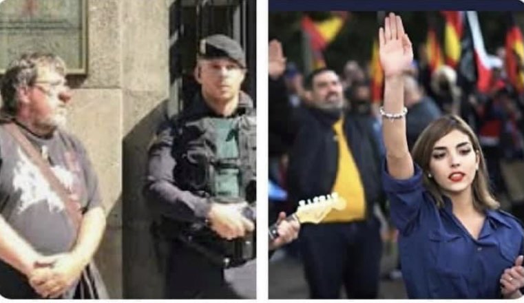Constitución espaÑola:
 
Foto 1:Delito de odio
Foto 2:Libertad de expresión

Ahora decídme:
¿De que os sentiis tan orgullosos?