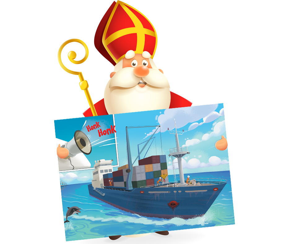 Happy Saint Nicholas Day!
The Patron Saint of Sailors &amp; inspiration of modern day Santa Claus!

#WillytheSailor
#Maritime #Shipping #Ships #Sea
#booksforchildren #childrensbook #kidsbooks
#reading #picturebooks
#read #books