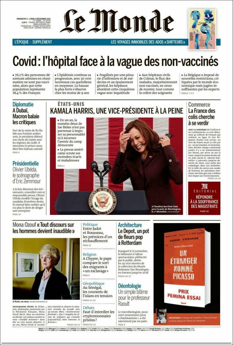 Pompeunomics's tweet photo. EUROPA🇪🇺
📌L'avenç europeu sobre els #conductors "S'han de #contractar"
📌#Covid: l'hospital davant l'onada de no #vacunats
📌Moltes ganes de governar https://t.co/df0d0xVxcW
