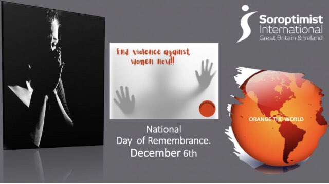 SISouthend's tweet photo. Soroptimists remember and unite in the war against misogyny. They renew their commitment to equality and opportunity for women. Bracing again with renewed vigour.
#Generationequality this #16daysofactivism. #Orangetheworld to continue the struggle. https://t.co/BCZwZVoF5c