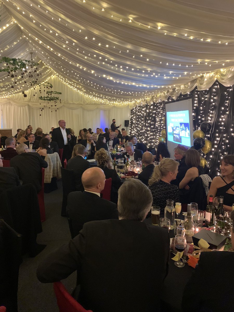 joyfulhearts5's tweet photo. First event as Chair of The Friends of Borlase #friendsofborlase Christmas Ball 2021 @monktonbarn #fobcb raising money to support our wonderful students focusing on their health & well-being in school #swbgs https://t.co/soPKfqCqJ3