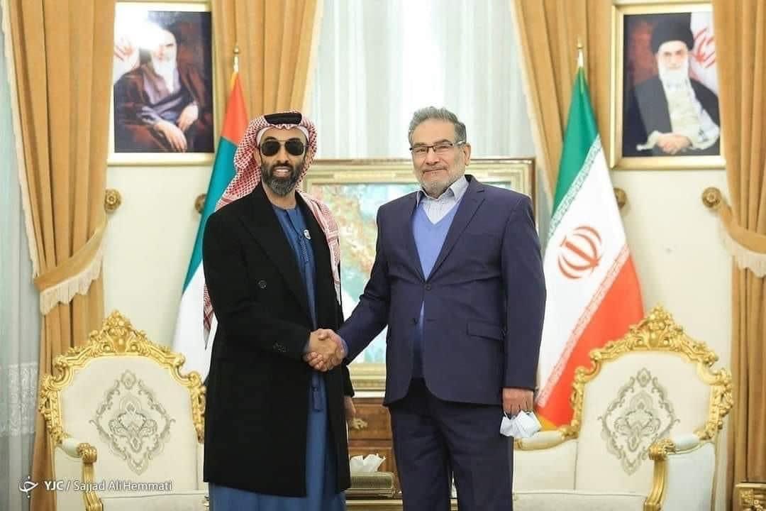 طحنون قاتل اطفال اليمن ،، المُطبع مع اسرائيل ،، مزور انتخابات العراق في ضيافة المسؤولين في #ايران