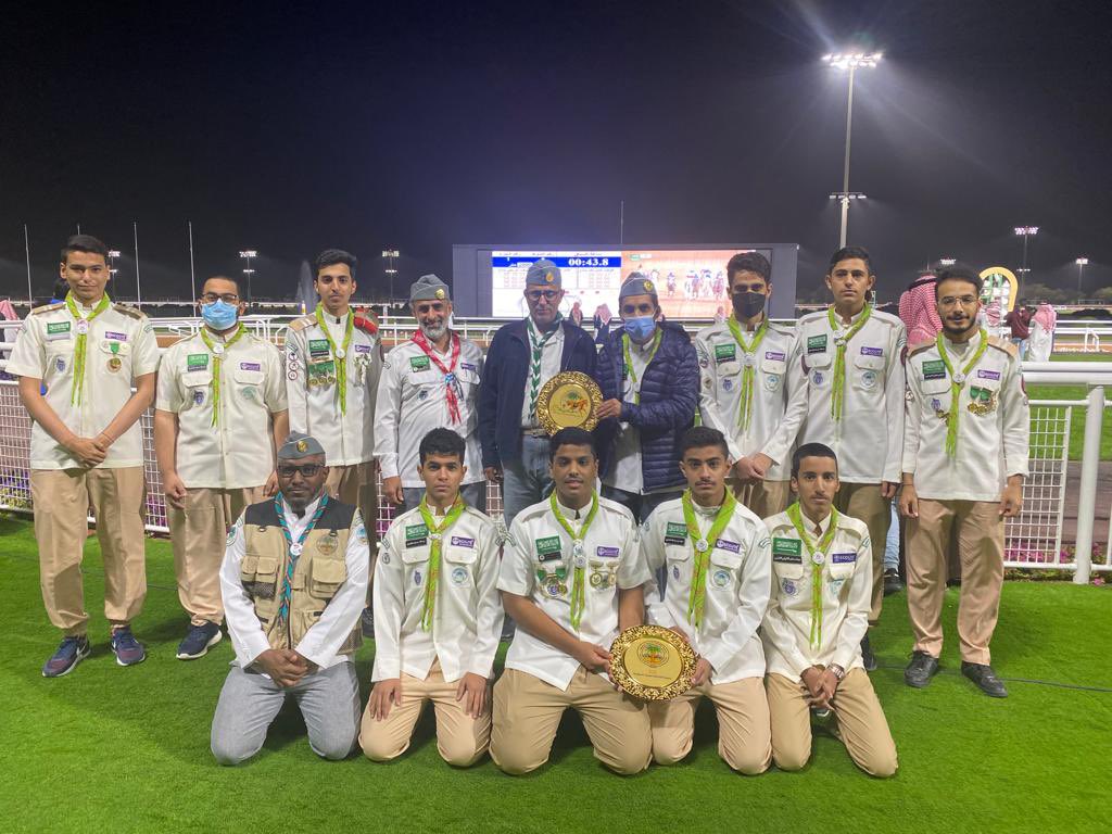 scouts_sld_org's tweet photo. #كشافة_جمعية_صعوبات_التعلم تشارك في كأس #جمعية_الكشافة_العربية_السعودية والمقام في ميدان الملك عبدالعزيز للفروسية بقيادة الأستاذ بدر الفريدي وبتشريف سعادة الدكتور عثمان بن عبدالعزيز آل عثمان رئيس مجلس الإدارة https://t.co/zU9xYtFFkp
