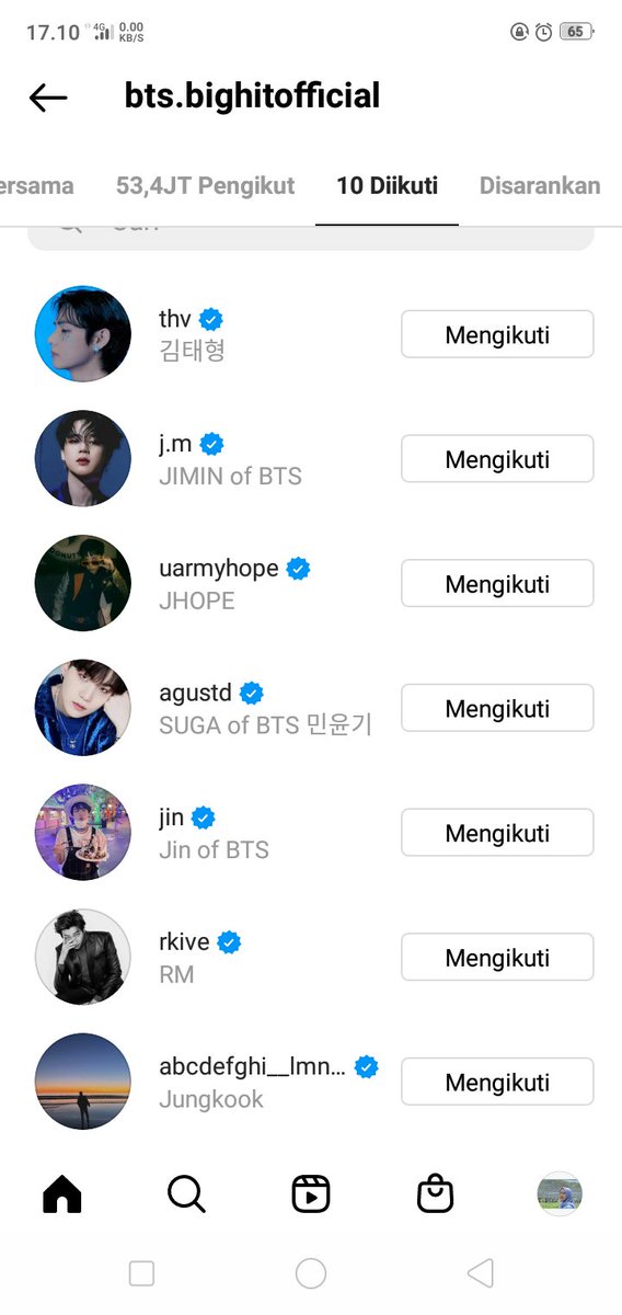 febriantirima18's tweet photo. Gila" BANGTAN PUNYA IG tremor 😩 https://t.co/nasN2Jb58q